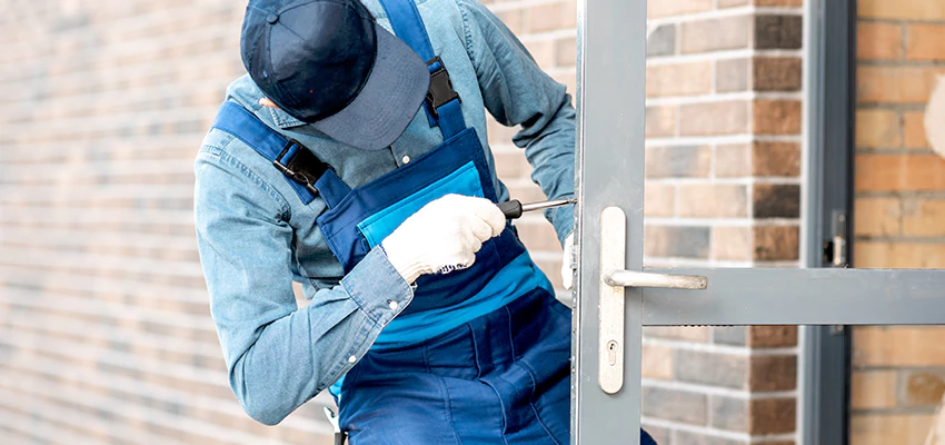 Pivot Storefront Door Locks Installation in Tehachapi, California